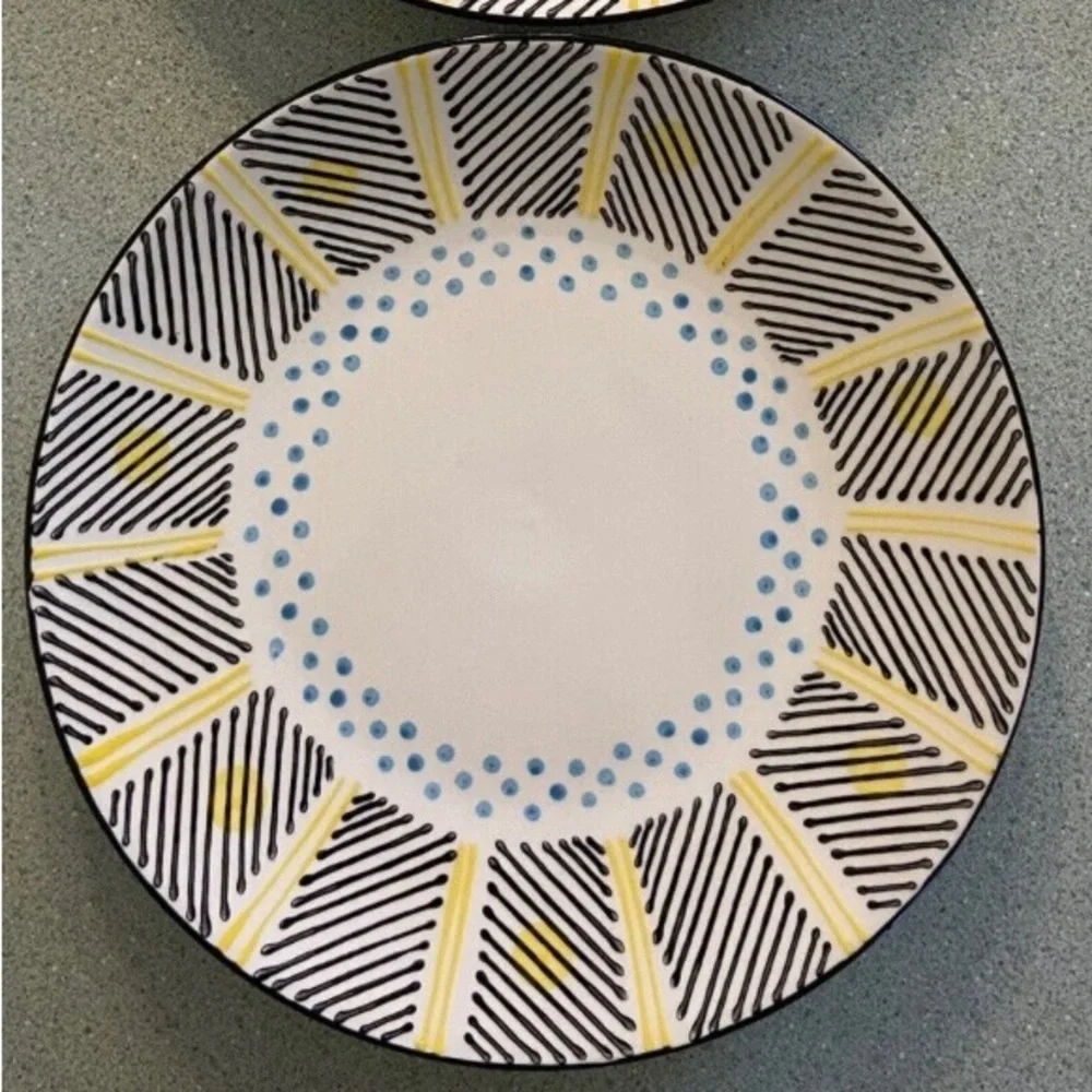 (4) Potters Workshop for West Elm plates